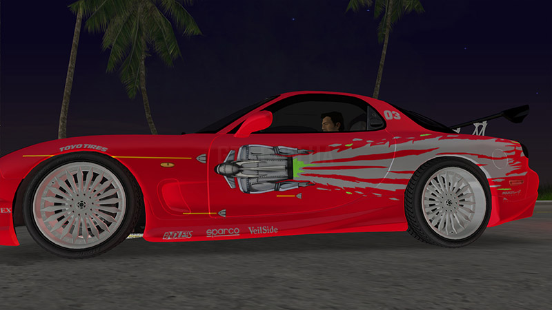 The Fast and the Furious Mazda RX-7 FD3S VeilSide 2000